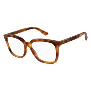 NEW GUCCI EYEGLASSES HAVANA WOMEN EYEWEAR GUCCI GG1319O 002